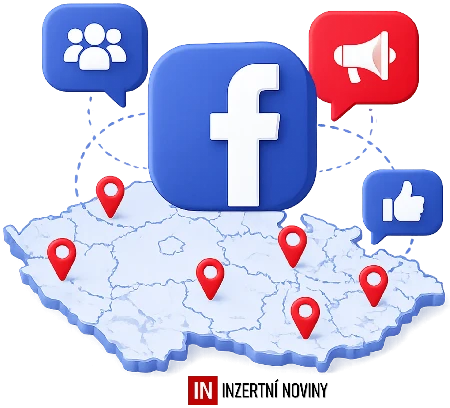 Regionální inzerce ve Facebook skupinách v České republice